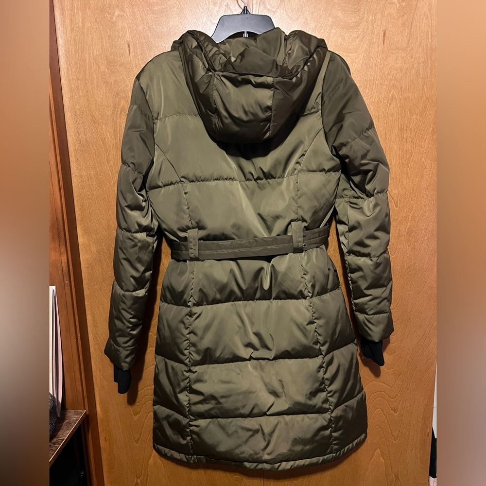Athleta Olive Puffer Jacket | Women’s Small - Picture 3 of 5